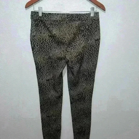 Free People Knit Leggings in Leopard Print Combo / Tan, Beige, Black / Size S - Picture 7 of 14